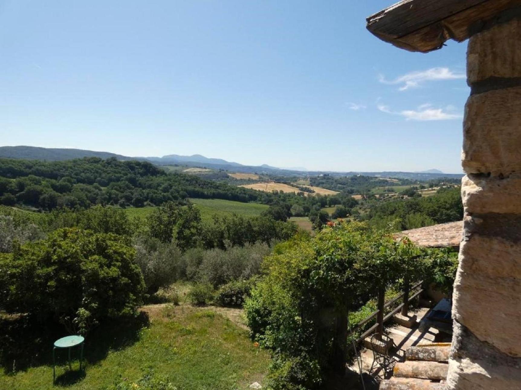 Villa SCAPPO IN UMBRIA, Il fienile Fornole Esterno foto